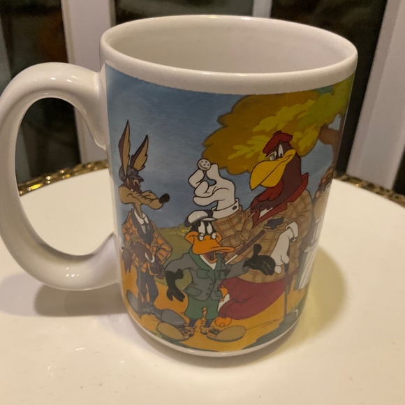 VTG Warner Bros. Studio Looney Tunes Golfing Mug 1993 - Picture 9 of 9